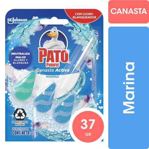 CANASTA ACTIVA SOLIDA MARINA PATO PURIFIC x 37g
