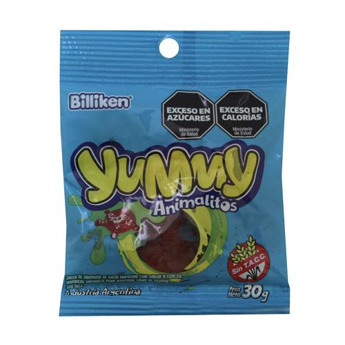 GOMITAS YUMMY ANIMALITOS BILLIKEN x 30g