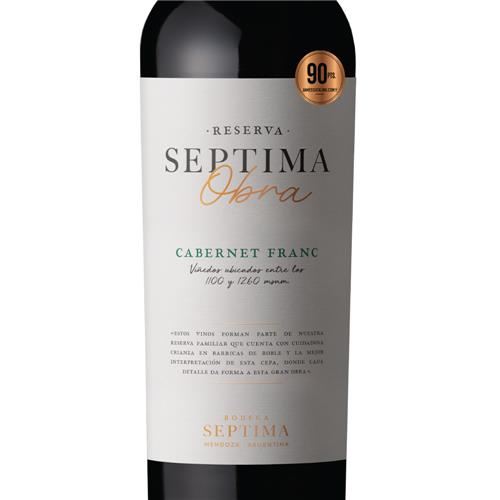 VINO CAB FRANC SEPTIMA EMBLEMA x 750ml