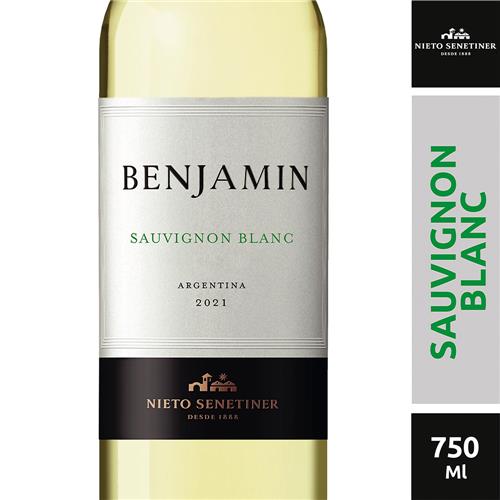 VINO BENJAMIN NIETO SENETINER SAUV BLANC x 750ml