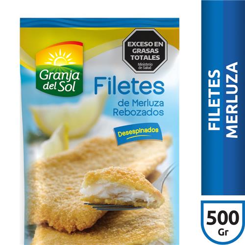 FILET DE MERLUZA REB GRANJA DEL SOL x500grs