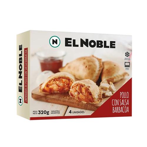 EMPANADA POLLO C/SALSA BARB EL NOBLE x 4u