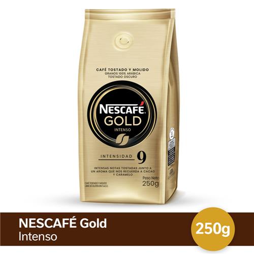 CAFE GOLD INTENSO 9 NESCAFE x250grs