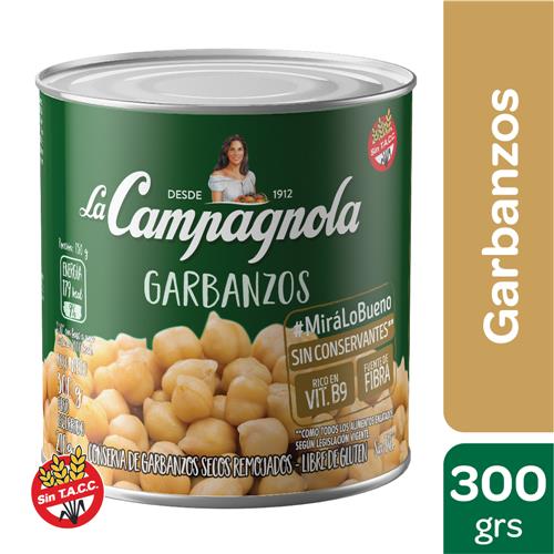 GARBANZOS LA CAMPAGNOLA x 300g