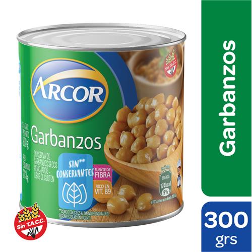 GARBANZOS ARCOR x 300 g