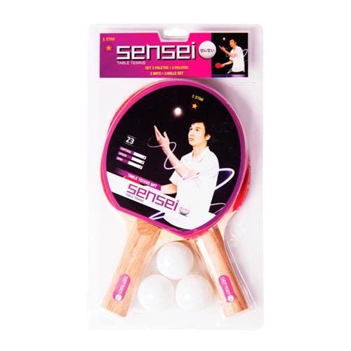 SET PING PONG C/TRES PELOTITAS
