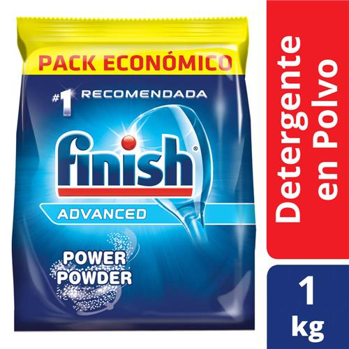 DETERGENTE EN POLVO  FINISH DP x 1kg