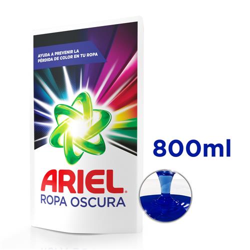 JABON LIQUIDO ARIEL  ROPA OSCURA DP x800ml