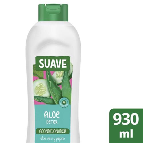 ACONDICIONADOR ALOE DETOX SUAVE x930ml