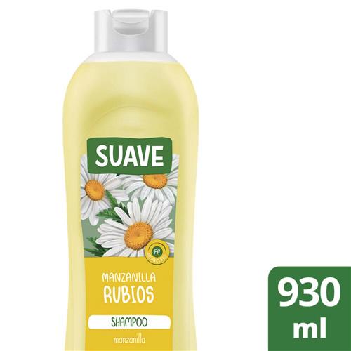 SHAMPOO SUAVE MANZANILLA x 930ml