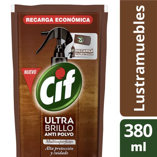 LUSTRAMUEBLES CIF ANTIPOLVO DP x 380ml