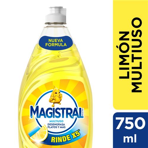 DETERGENTE LIMON MAGISTRAL x 750 ml