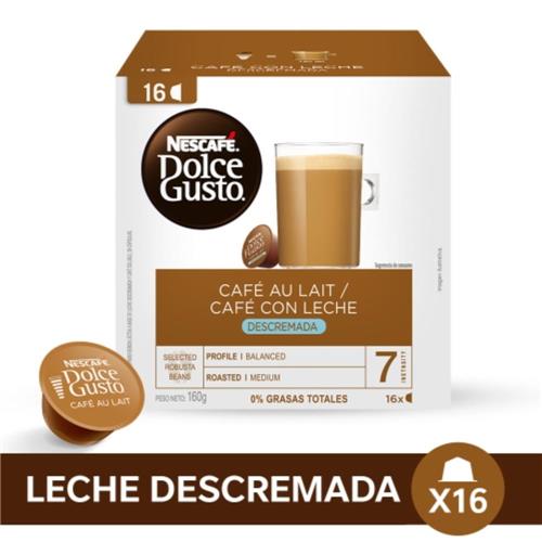 CAPSULAS DOLCE GUSTO CAFE CON LECHE 16cap 160g