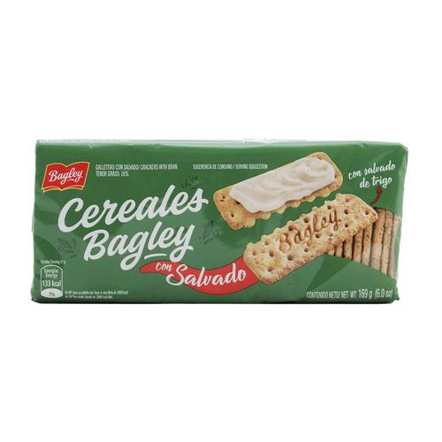 GALLETITAS CEREALES BAGLEY SALVADO x 169g