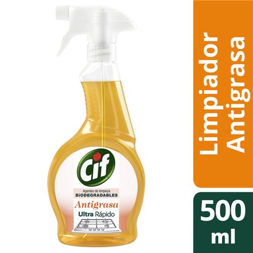 CIF ANTIGRASA BIODEGRADABLE GATILLO x500ml