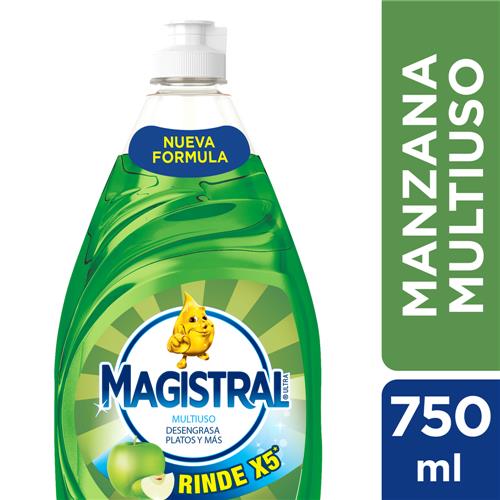 DETERGENTE MANZANA MAGISTRAL x 750ml