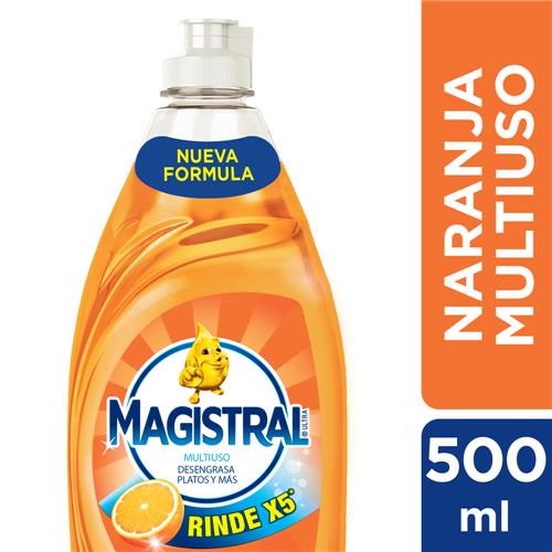 DETERGENTE NARANJA MAGISTRAL x 500ml