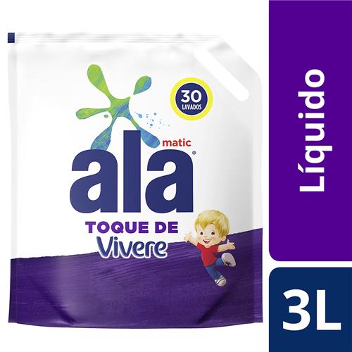 JABON LIQ ALA MATIC TOQUE DE VIVERE x3lts