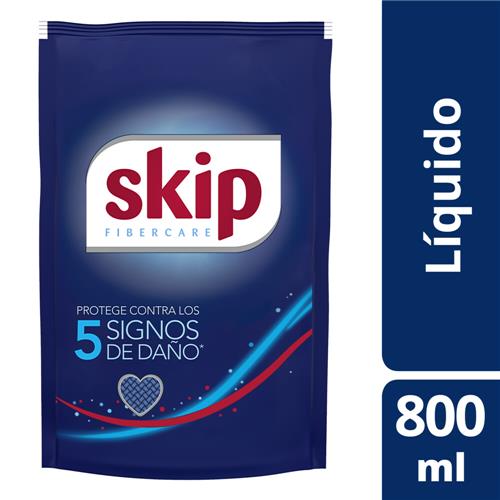JABON LIQUIDO FIBERCARE SKIP DP x800ml