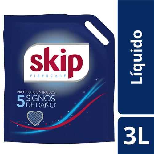JABON LIQUIDO SKIP FIBERCARE DP x3lts
