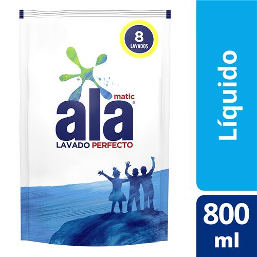 JABON LIQUIDO ALA MATIC LAV PERFECTO DP x800ml