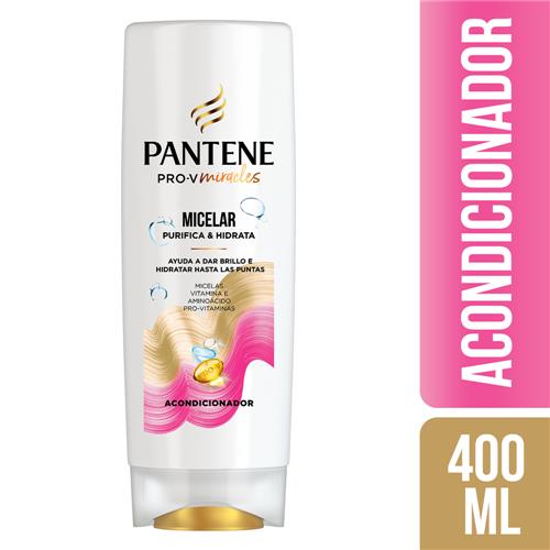 ACONDICIONADOR  PANTENE MICELAR x 400ml