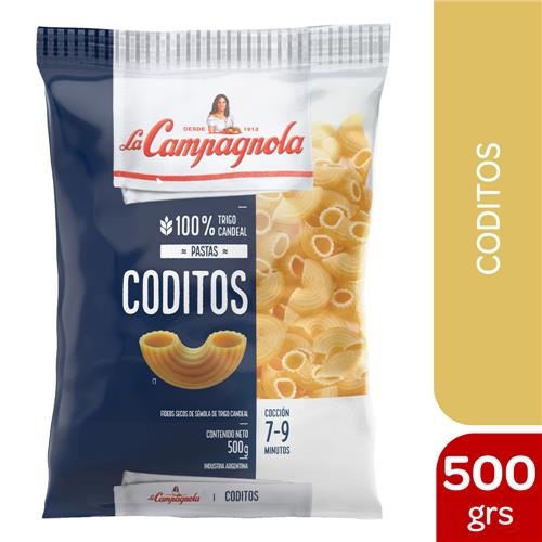 FIDEOS CODITOS LA CAMPAGNOLA x 500g