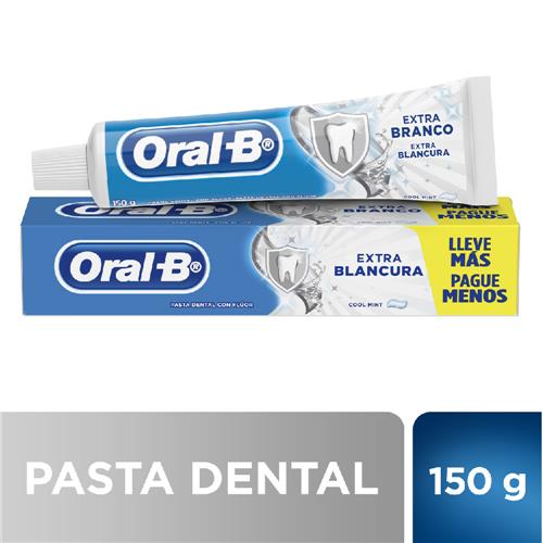 PASTA DENTAL EXTRA BLANCO ORAL B x 150g