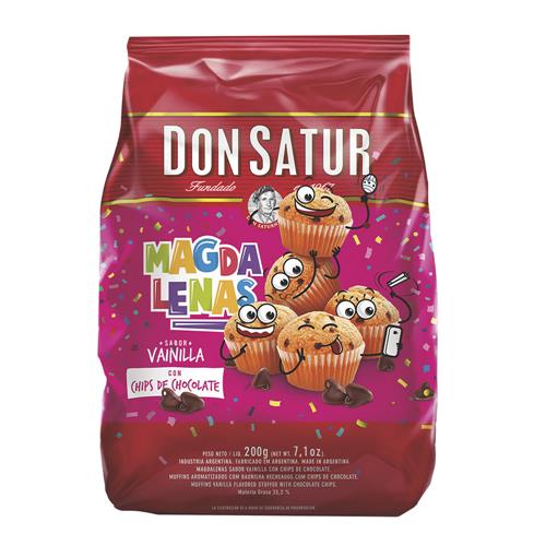MAGDALENA DON SATUR VAIN C/CHIPS CHOCO x 200g