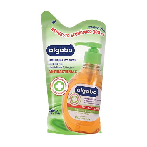JABON LIQ DP ANTIBACTERIAL ALGABO x300ml