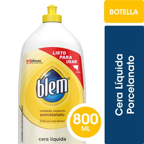 CERA LIQUIDA PORCELANATO INCOLORA BLEM x800ml
