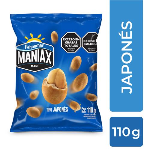 MANI JAPONES MANIAX PEHUAMAR x 110g