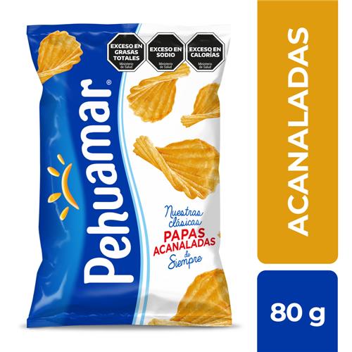 PAPAS ACANALADAS PEHUAMAR x 80g