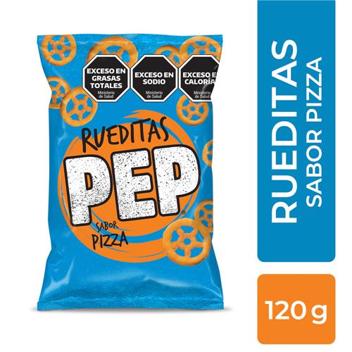 PEP RUEDITAS SABOR PIZZA x120grs