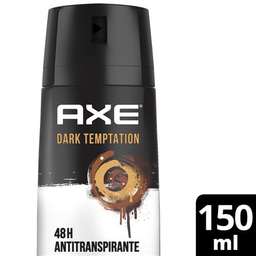 DESODORANTE AXE DARK TEMPTATION x 150 ml