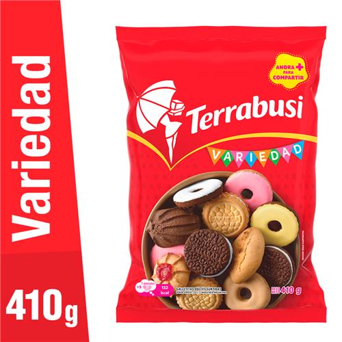 GALLETITAS VARIEDAD TERRABUSI X390G