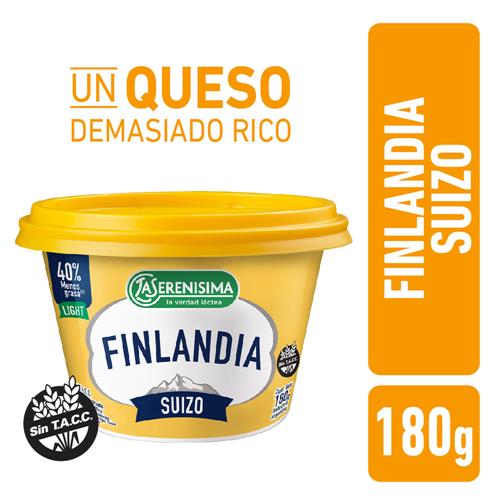 QUESO FINLANDIA SUIZO x 180g