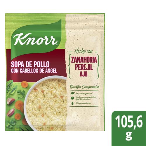 SOPA DE POLLO C/FID CABELLO DE ANGEL KNORR x 105.6g