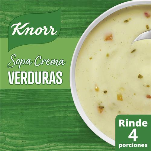 SOPA CREMA VERDURAS KNORR x 60g