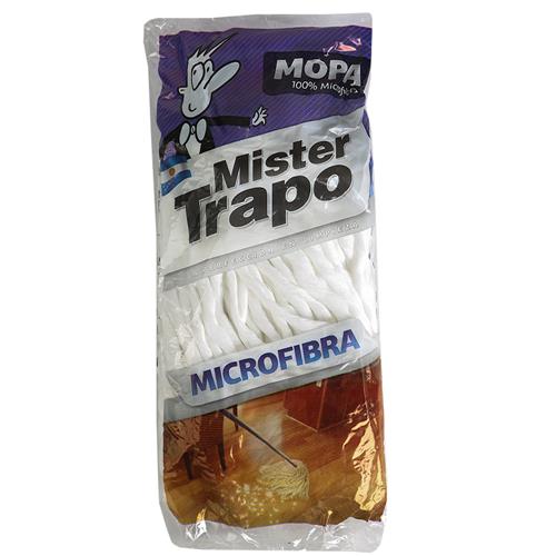 MOPA BLANCA 100% MICROFIBRA MISTER TRAPO
