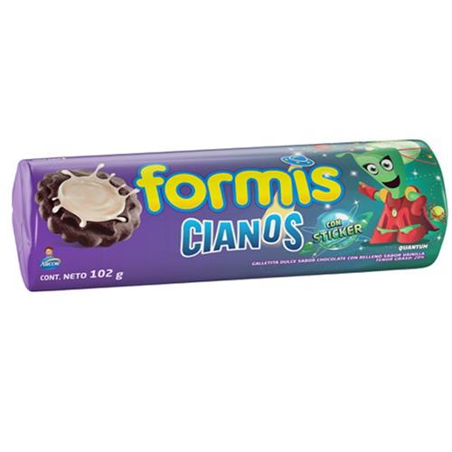 GALLETITAS FORMIS BLACK  x102g