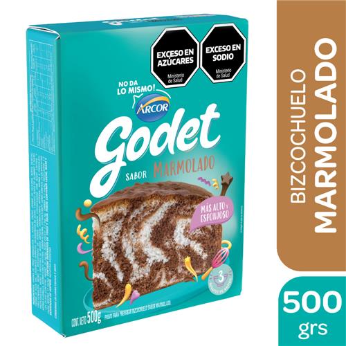 BIZCOCHUELO MARMOLADO GODET x 500g