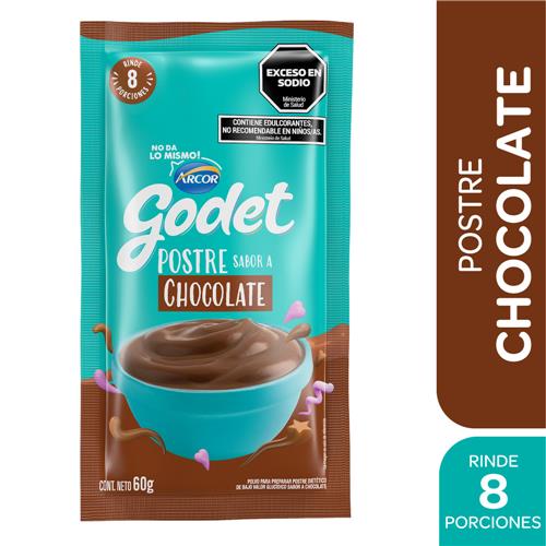 POSTRE CHOCOLATE GODET x60grs