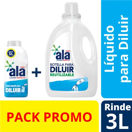 JABON LIQUIDO DILUIR + BOTELLA ALA DP x150ml