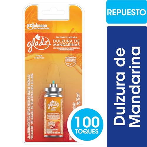 TOQUE REP DULZURA DE MANDARINAS GLADE ED LIM x9grs