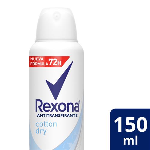 ANTITRANSPIRANTE REXONA COTTON DRY x150ml