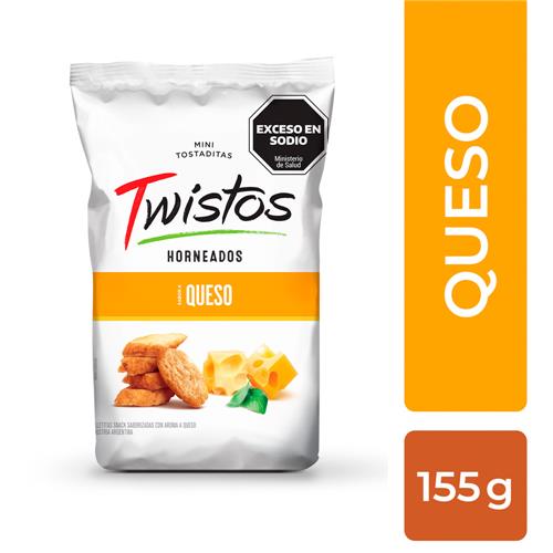 TWISTOS HORNEADOS QUESO x 155g