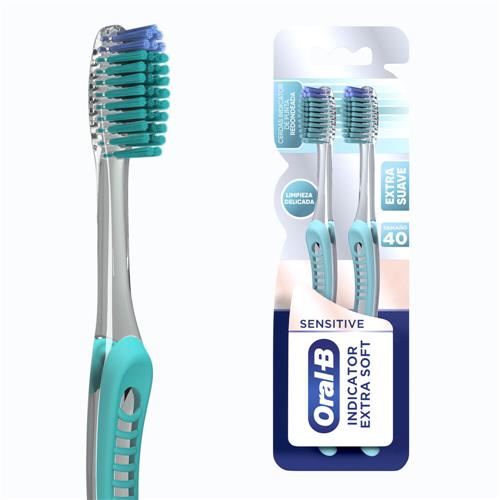 CEPILLO INDICATOR SOFT ORAL-B x2uni