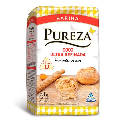 HARINA 0000 ULTRAREFINADA PUREZA x1kg