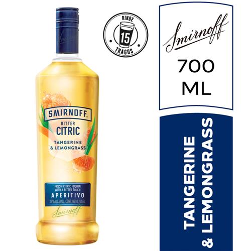 VODKA SMIRNOFF TANGERINE & LEMONGRASS x 700ml
